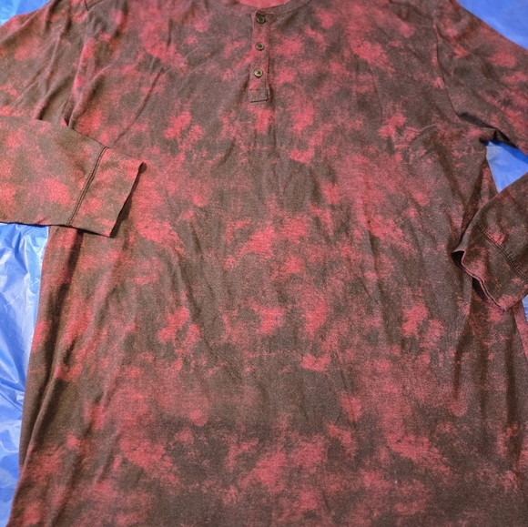 Size 3X The Foundry Supply Co Men’s Henley Shiry - Picture 2 of 5